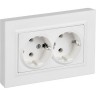 Электрическая розетка IEK BRITE BR-R27-16-K91-F