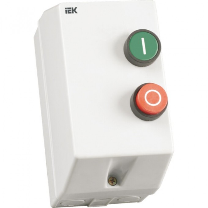 Контактор IEK КМИ11260 12А в оболочке 380В/АС3 IP54 - KKM16-012-380-00