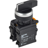 Переключатель длинная ручка на 3 положения IEK MASTER 2NO чёрный MI-SW60-20XB3-4-25-3-K02